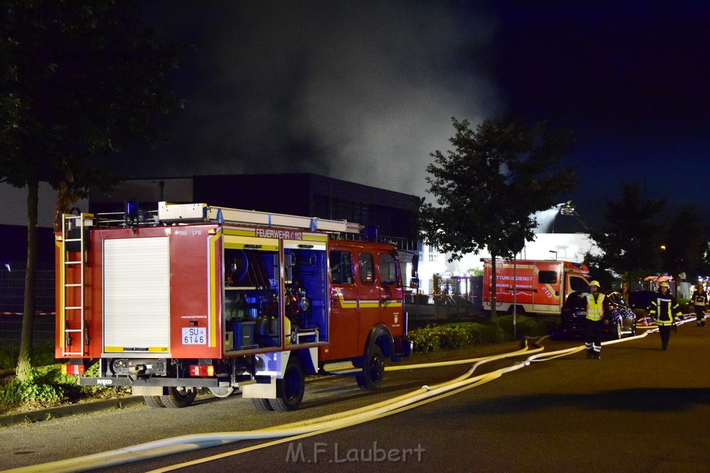 Grossbrand Halle Troisdorf Kriegsdorf Junkersring P634.JPG - Miklos Laubert